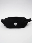 Saszetka nerka Jigga Wear Crown czarna