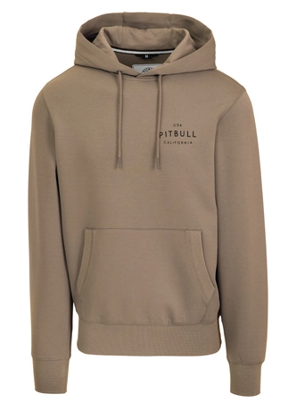 Bluza męska z kapturem Pit Bull Sampson 25 beżowa