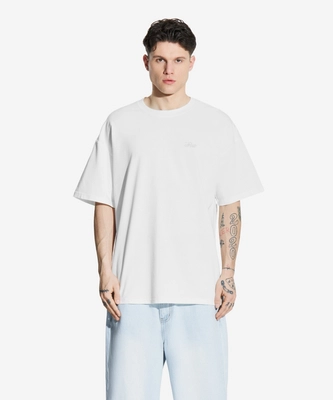 Koszulka męska t-shirt oversize Prosto Hex kremowa