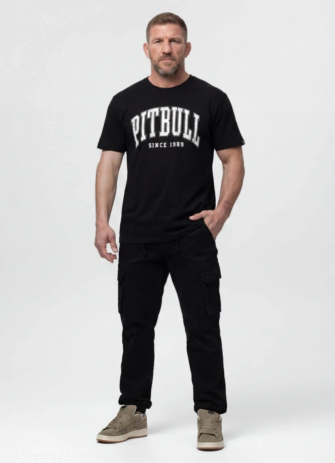 Koszulka męska T-Shirt Pitbull West Coast Norton czarny