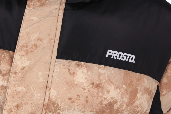 Kurtka zimowa męska z kapturem Prosto Klasyk Adament 3.0 camo