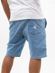 Spodenki szorty męskie jeans Baggy Jigga Wear Crown jasno niebieskie
