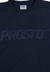 Koszulka męska t-shirt oversize Prosto Big Log Washed granatowa