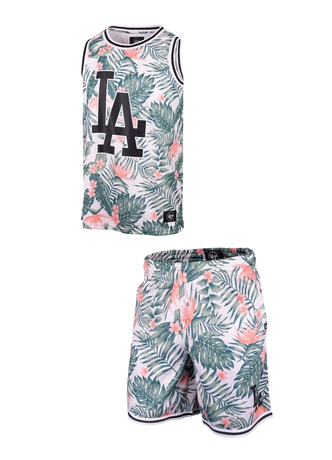 Komplet męski '47 Brand Los Angeles Grafton Floral zielony