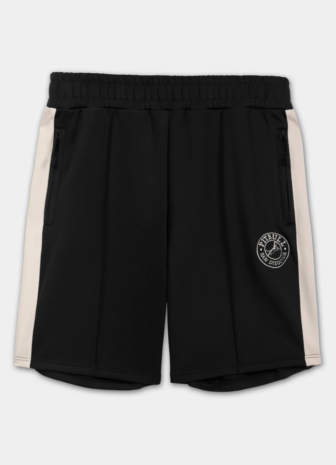 Spodenki szorty dresowe męskie Pitbull San Diego CA czarne