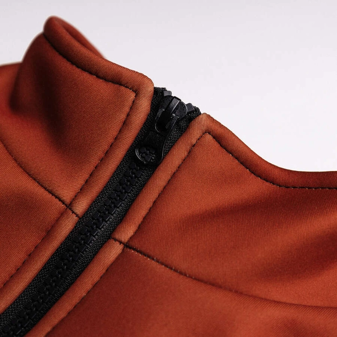 Bluza męska klasyczna Patriotic Epis Motorsport ZIP Ogień na tłoki komin czarna