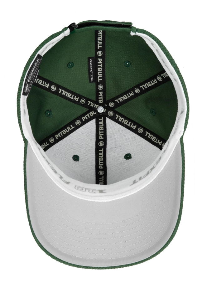 Czapka z daszkiem Snapback Pit Bull Hybrid Logo zielona