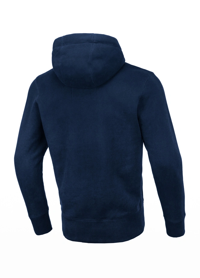 Bluza męska z kapturem Pitbull Pit Bull Small Logo 24 hooded granatowa
