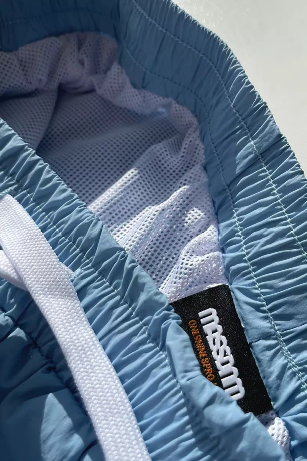 Spodenki męskie kąpielowe Mass DNM Signature Patch niebieskie