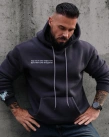 Bluza męska z kapturem Olavoga EAGLE grafitowa