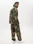 Komplet militarny męski Jigga Wear Military zielony camo