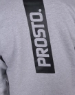 Bluza męska Prosto Klasyk Blitzy hoodie szara