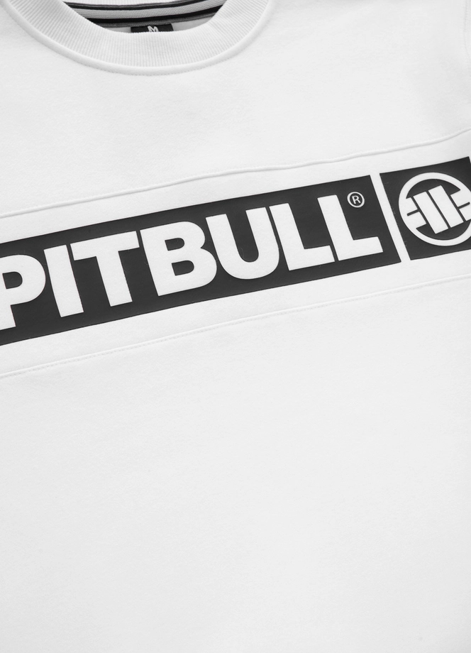 Bluza Pitbull Pit Bull Sherwood crewneck biały