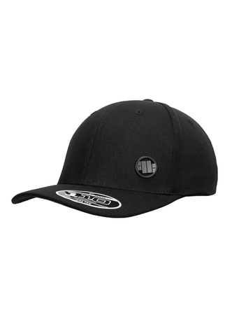 Czapka z dzaszkiem Snapback Pit Bull Pitbull 3D Metal Logo czarna