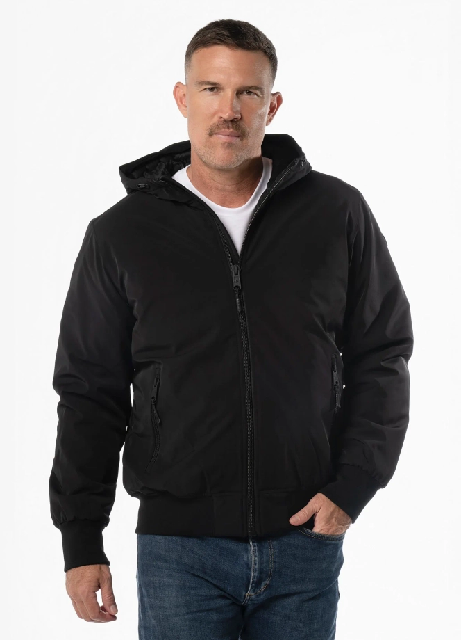 Kurtka zimowa męska Pit Bull Softshell York czarna