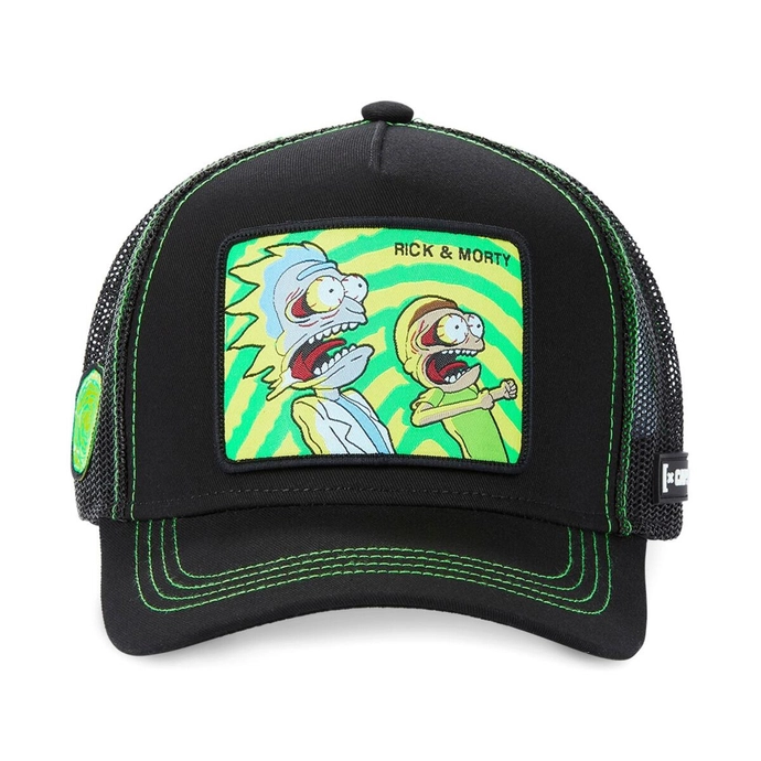 Czapka z daszkiem Capslab Rick & Morty black