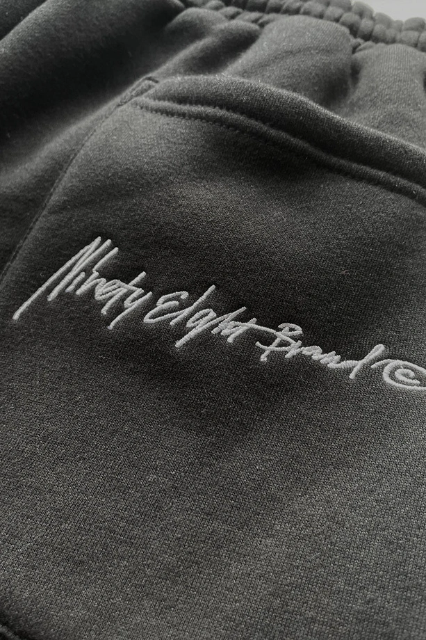 Spodnie dresowe męskie Baggy Mass DNM Authentic czarne