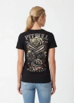 Koszulka t-shirt damska Pit Bull Player czarna