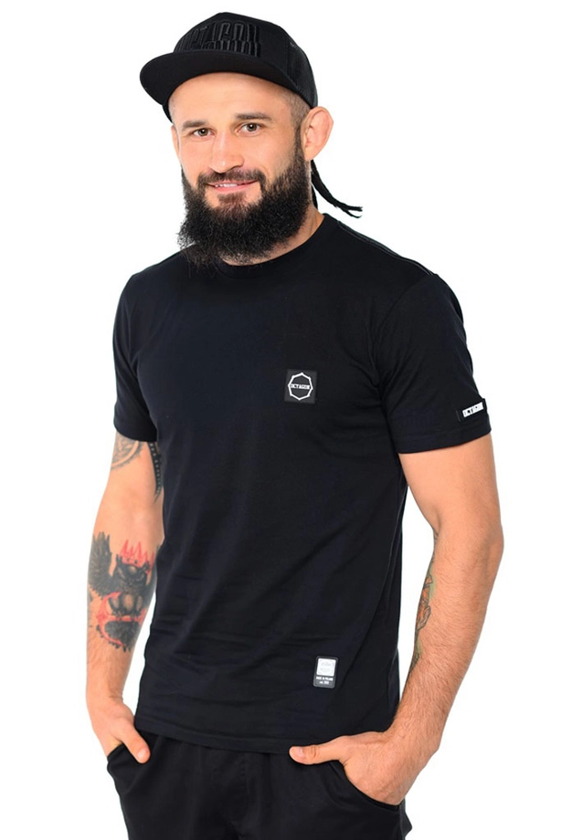 Koszulka męska T-shirt Octagon Tyle Szans Ile Odwagi czarna