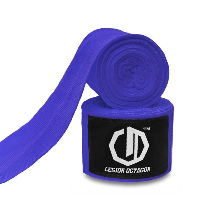 Owijki/Bandaże bokserskie Legion Octagon Standard 4m ciemno niebieskie