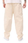 Spodnie męskie Mass Denim Slang Baggy Fit kremowe