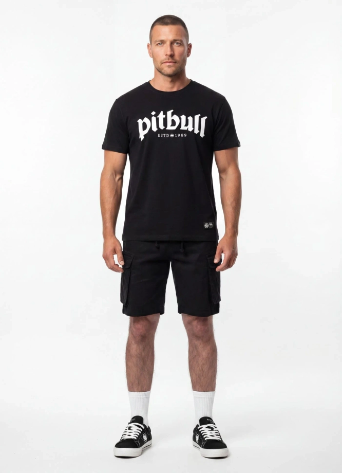 Koszulka męska T-Shirt Pitbull West Coast O'side czarny