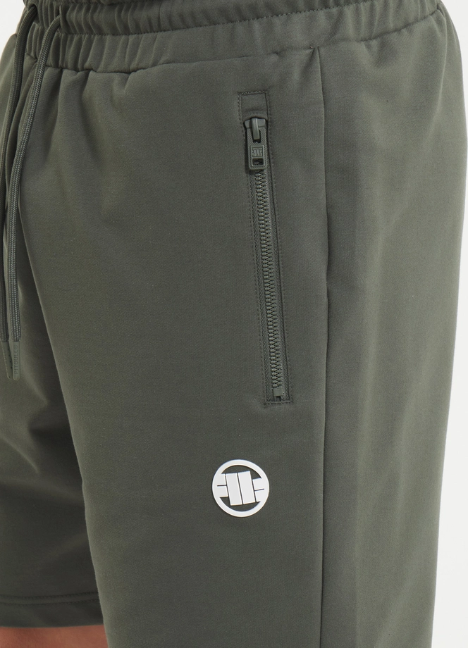 Spodenki szorty dresowe męskie Pitbull Nugget zielone