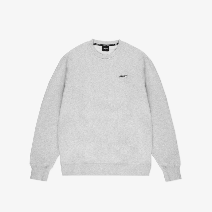 Bluza męska Prosto Basic crewneck szara
