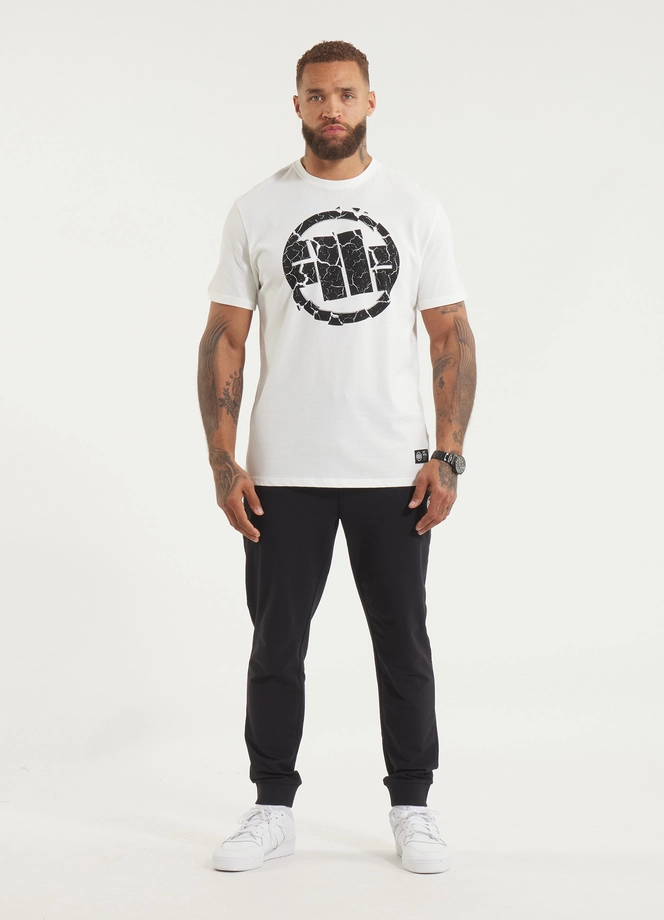 Spodnie męskie dresowe Pitbull Pit Bull Tape Nugget czarne