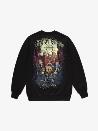 Bluza męska Środowisko Miejskie City of Bears czarna