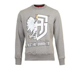 Bluza bez kaptura Street Autonomy Sapl grey
