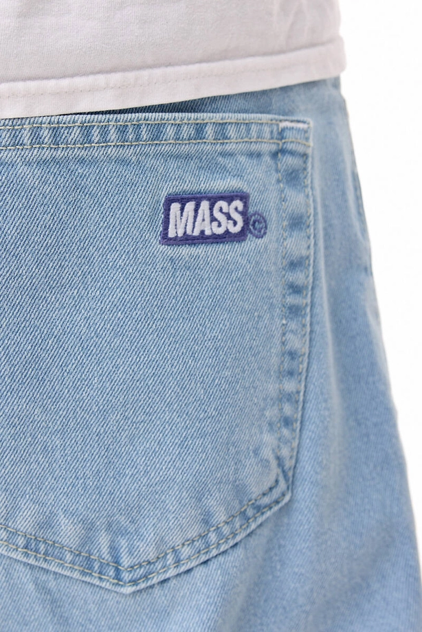 Spodenki męskie jeansowe Mass DNM Box jasne niebieskie