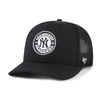Czapka z daszkiem 47 Brand New York Yankees Strand Trucker czarna