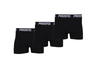 Bokserki męskie Prosto Klasyk zestaw 3Pack czarne
