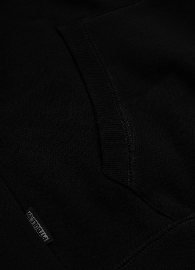 Bluza męska z kapturem Pit Bull Blacky czarna