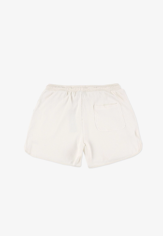 Spodenki męskie Prosto Waffle kremowe