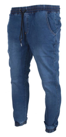 Spodnie jogger Moro Sport Shield Slant Tag dark jeans