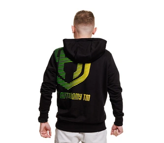 Bluza męska z kapturem Street Autonomy Back Team czarna