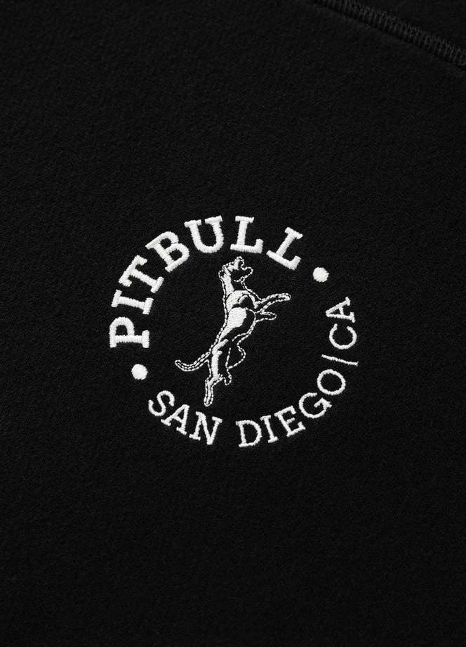 Bluza męska z kapturem Pit Bull San Diego CA czarna