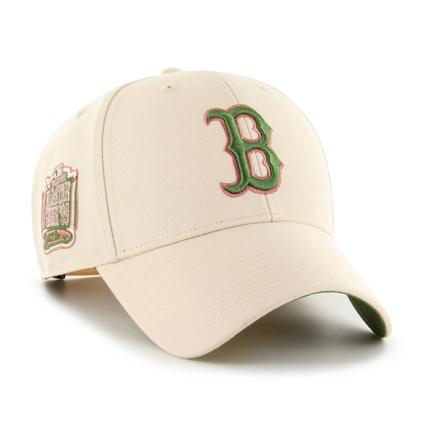 Czapka z daszkiem 47 Brand Boston Red Sox kremowa
