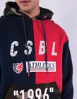 Bluza z kapturem Cayler & Sons WCWW 1996 Semi Box Hoody navy/red/woodland camo
