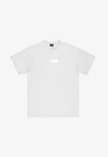 Koszulka męska t-shirt oversize Prosto Box szara
