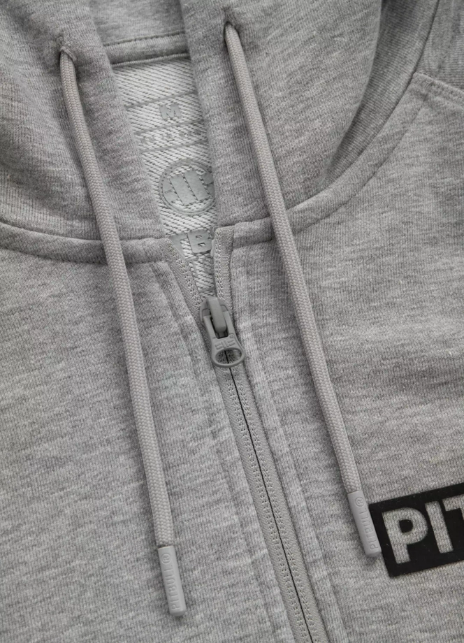 Bluza męska Pit Bull West Coast Dandridge Pitbull hooded szara