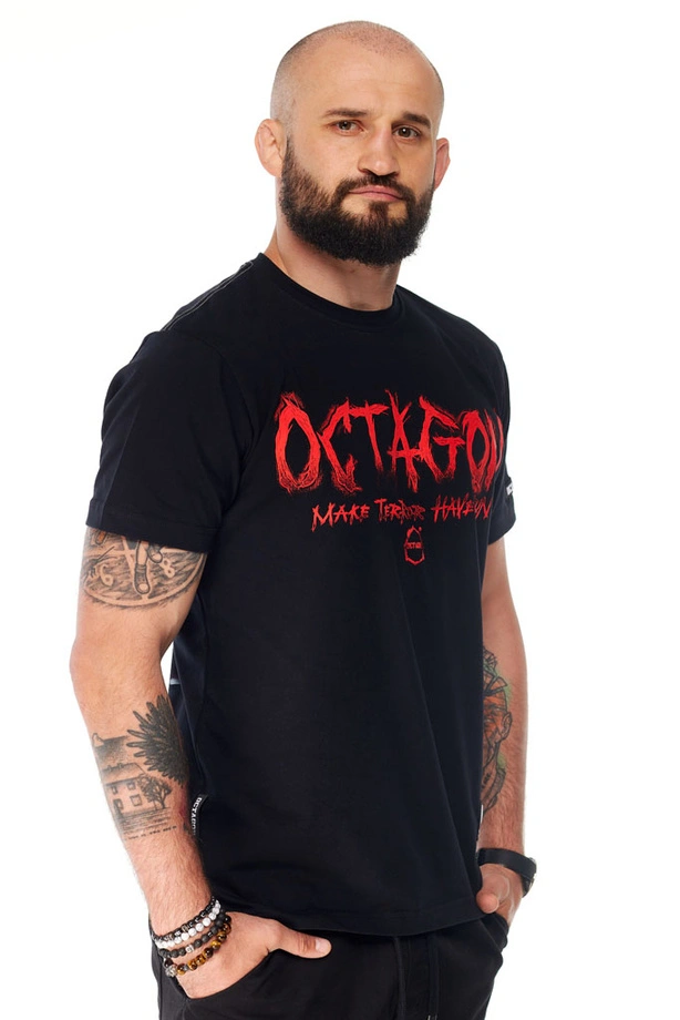 Koszulka męska T-shirt Octagon Make Terror Have Fun 2 czarna