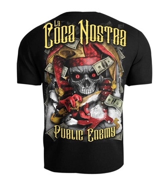 Koszulka męska T-shirt Public Enemy La Coca Nostra czarny