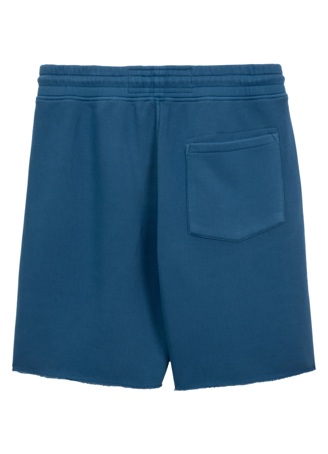 Komplet dresowy krótki Pitbull Pit Bull Lancaster 2 Washed ciemny niebieski