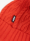 Czapka zimowa z pomponem Pit Bull Beanie Bubble Snow Crew 25 czerwona