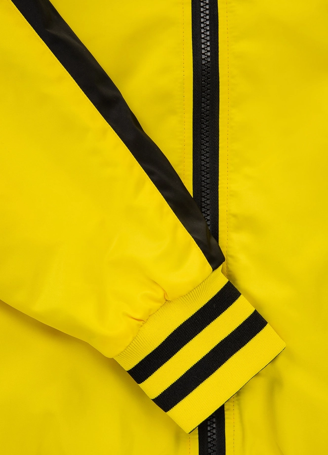 Kurtka wiosenna przejściowa dwustronna Pit Bull Broadway bomber jacket yellow
