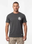 Koszulka męska T-Shirt Pit Bull Pitbull Dog SD grafitowa