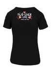 Koszulka damska T-shirt Pit Bull Fur-Ever Love czarna